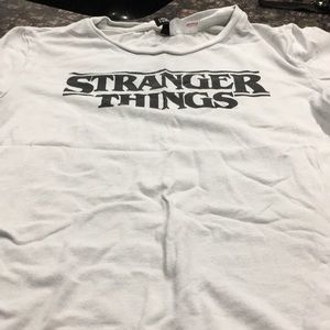 Stranger things tee large